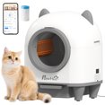thumbnail image 1 of PawHut Automatic Cat Litter Box, Self Cleaning Litter Box, App Control, 1 of 10