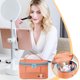 thumbnail image 1 of Holiday Open Lid Cosmetic Bag Travel Large Capacity Cosmetic Bag Aesthetics Breathable Mesh Cosmetic Bag Ladies Cosmetic Bag, 1 of 6