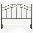 thumbnail image 2 of Dorel Living Winnie Full Queen Metal Spindle Headboard in Bronze, 2 of 6