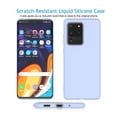 thumbnail image 2 of Cell Phone Case for Samsung Galaxy S20 Ultra 5G 6.9" Njjex Liquid Silicone Gel Rubber Shockproof Case Ultra Thin Fit Galaxy S20 Ultra Case Slim Matte Surface Cover -Purple, 2 of 8