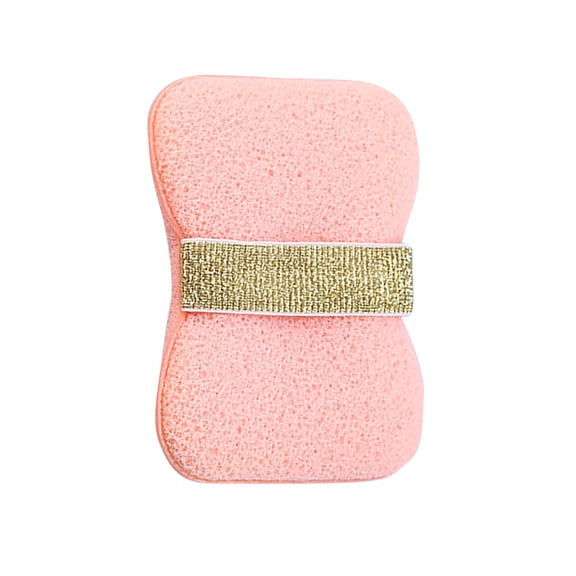 Bath Soap Sponge Combo with Integrated Soap Holder, Expandable Shower Sponge for Rich Lather, Gentle Body Wash Sponge Ideal for Travel and Home Hygiene