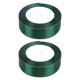 thumbnail image 1 of 2 Rollos de 22 metros Chic Cintas de envoltura de regalos Tira de regalo Decorativo Riband Festival presenta suministros de bricolaje para el banquete de boda (verde oscuro), 1 of 5