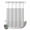 MoroccoXM9162, variant on No Hook Shower Curtain with Built-in Rings - Navy White Geometric Washable Waterproof Fabric Bathroom Curtains for Hotel,Rentals, Stall 36 X 78 Inch , Minimalist Morocco Pattern
