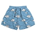 thumbnail image 2 of Pantalones cortos con estampado 3D para hombre y mujer, Shorts deportivos para gimnasio, entrenamiento, correr, de malla, de secado rápido, 2 of 5