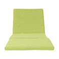 thumbnail image 3 of Jamaica Lounge Cushion Green for Outdoor Chaise Loungers Water Resistant Fabric with Secure Ties Comfortable Patio Backyard Relaxation, 3 of 6