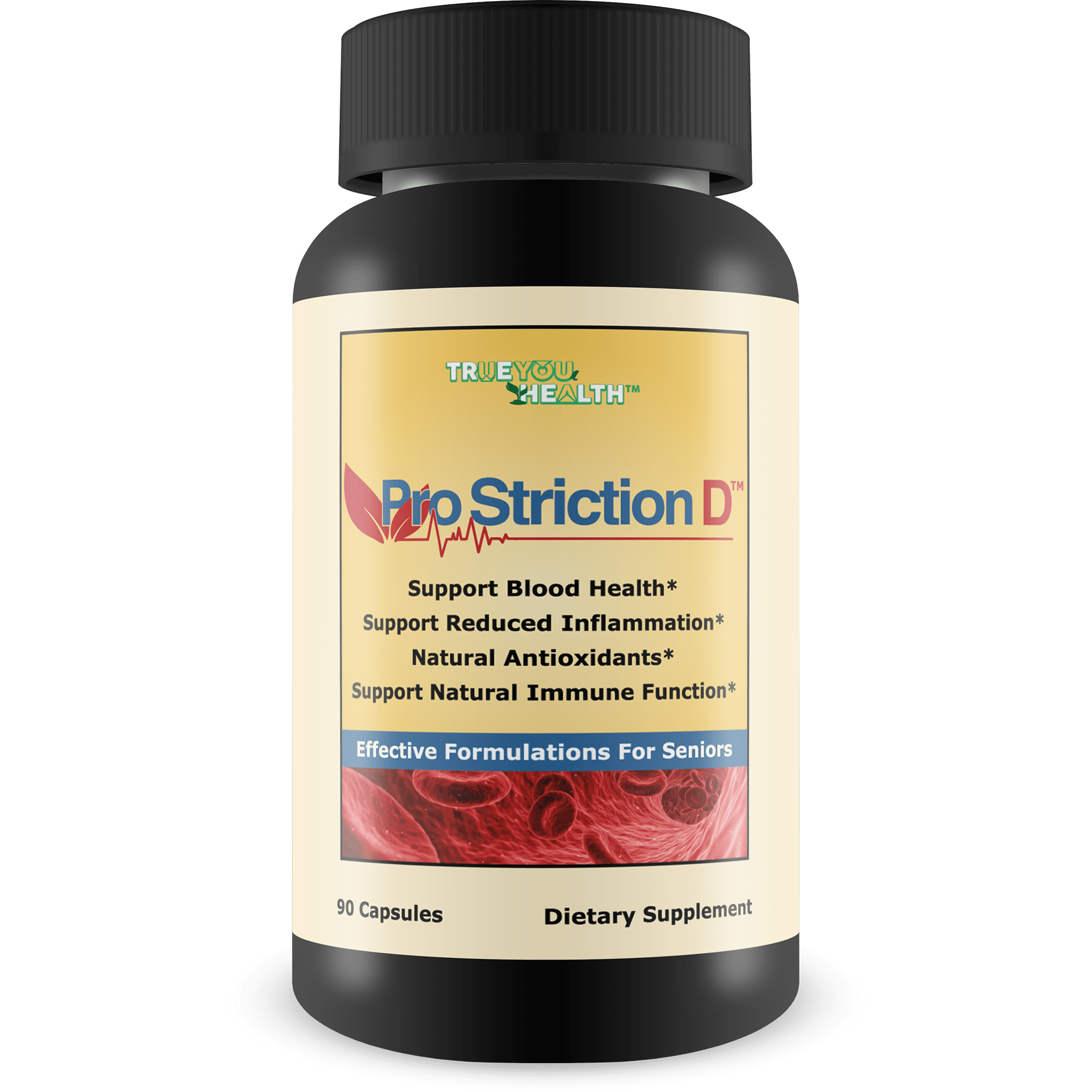 Pro Striction D - Natural Blood Health Support - Promote Healthy Circulation - Support Reduced Inflammation, Heart Health, Cholesterol, & Blood Pressure - Natural Immune Function & Blood Flow Support