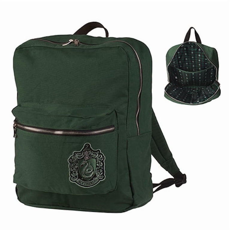 Slytherin Backpack Amazon.com | Loungefly Harry Potter Slytherin House Floral  main image 2