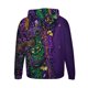 thumbnail image 4 of Sudadera con capucha para hombre, estilo casual, con cuello redondo, estampado, manga larga, blusa de poliéster, 4 of 5