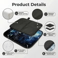 thumbnail image 4 of Wolf Indian Dream Starry Foldable Seat Cushion for Bleachers, Stadium Seats, Camping & Outdoor Events, Portable Lightweight Pad with Carabiner, 4 of 6