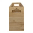 thumbnail image 2 of Dragonfly Bamboo Storage Box with Handles in Natural, 2 of 4