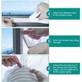 thumbnail image 5 of Hung Window Seal for Portable Air Conditioner, AC Unit Window Vent Kit, Easy to Install,Hose Kit for Tumble Dryer, 5 of 7
