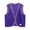 Dark Purple, variant on iiniim Mens Arabian Prince Lamp Roleplay Costume Stain Vest Gold Trim Sleeveless Open Front Waistcoat Dark Purple XL
