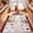 Christmas Gingerbread, variant on Aonewoe Christmas Kitchen Rug Sets of 3 Non Slip Kitchen Rugs and Runners Washable Xmas Truck Kitchen Mat Floor Carpet for Kitchen Hallway Laundry Room Sink Holiday Decor