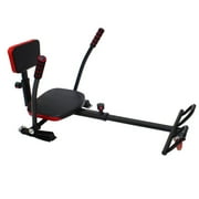 HoverHeart Cart Hover Kart For Hoverboard 6 and 10 Adjustable Go Kart Feet Stand - Black