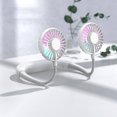 thumbnail image 1 of Amdohai Neck Fan Portable USB Rechargeable LED Fan Design Fan, 1 of 7