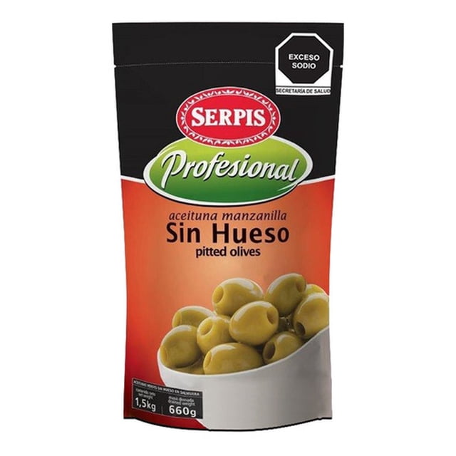 Aceituna Sin Hueso Serpis 1.5 Kg Original