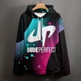 thumbnail image 4 of Dude Perfect Hoodie for Men Women, Unisex Novelty Pullover Hoodies with Pocket, 3D Print Long Sleeve Sweatshirt, S-6XL, 4 of 8