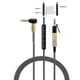 thumbnail image 3 of 2.5mm to 3.5mm Audio Cable with Mic for Sennheiser Momentum Headphones 1m, 3 of 4