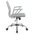 thumbnail image 2 of Dorado Office Chair in Gray Vinyl and Chrome Finish, 2 of 4