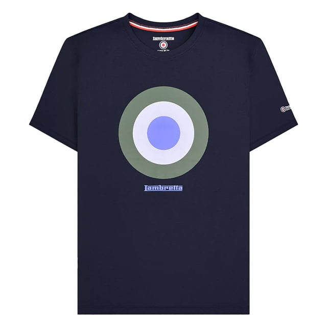 Lambretta Mens SS24 Target T-Shirt