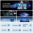 thumbnail image 5 of 2026 Android 16 Tablet 11inch, 18W Fast Charging, 24GB+256GB+1TB Expand, Octa-core CPU, 8000mAh Large Battery, WiFi6, Touchscreen Display, Widevine L1 Tableta, 5 of 7