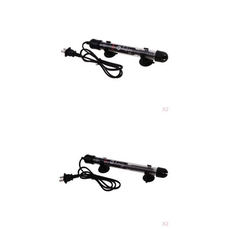 4pcs Submersible Aquarium Heater Tank Heater for Tank Water