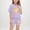 Purple#1, variant on Fesfesfes Boys and Girls' Fashion Printed Short Sleeve Button-Down Top and Shorts Set Casual 2 Piece Summer Outfits,Round Neck Breathable Clothing Sets,Cute Playwear for Children(Green#5,9 Years)