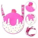 thumbnail image 2 of 1 Pc Doughnut Shape 320ml Water Bottle Portable Outdoor Children Silicone Water Cup, 2 of 4