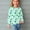 Green a5, variant on Spazoro Child Girls St. Patrick's Shirts Tee, Heart Print Long Sleeve Crew Neck Casual Pullover Tops for Kids Girls Green Size 9 T
