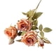thumbnail image 2 of Cheer.US 2 piezas de flores artificiales, flores falsas, rosas, flores perfectas para hacer tú mismo, ramos de boda, centros de mesa, fiestas de despedida de soltera, arreglos florales para el hogar, 2 of 7