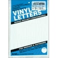 thumbnail image 1 of Duro Permanent Adhesive Vinyl Letters & Numbers 3" 160/Pkg-White - D3216-WHITE, 1 of 2