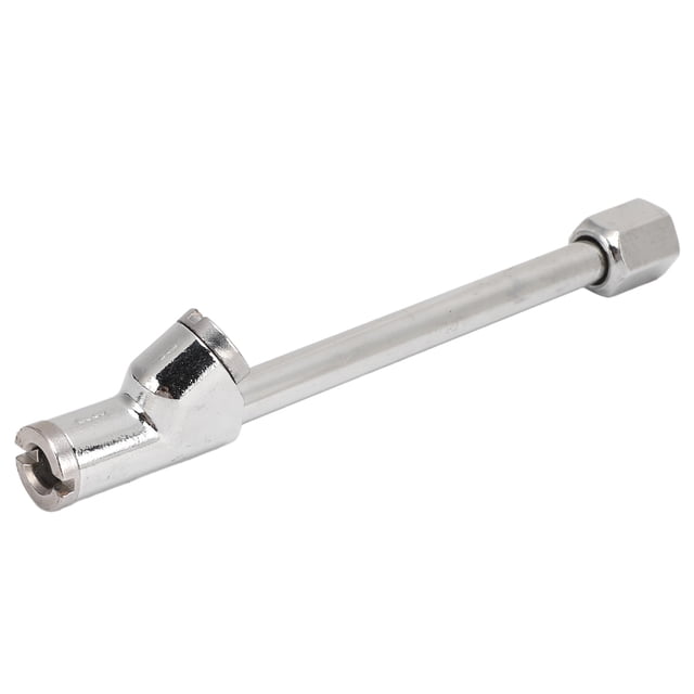 Straight Foot Dual Head Air Chuck, Dual Head Truck Tire Chuck Convenient Use Oxidation Resistant Rust Proof Leakage Proof for Bus for Inflator Air Pump