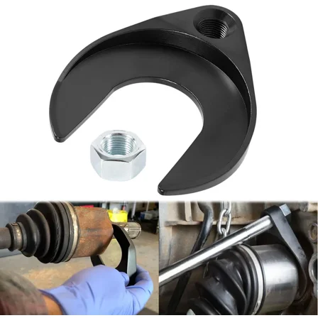 CV Axle Joint Shaft Puller Tool Slide Hammer Adapter Pulling Fork Removing Tools