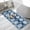 Blue, variant on Summer Coastal Washable Area Rugs for Living Room Bedroom, Large Non Slip Indoor Floor Carpet Absorbent Ocean Beach Sand Dollars Marine Life Beige Door Mat Rugs for Bathroom Entryway 63"x78.7"