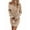 Khaki, variant on Women'S Cable Knit Sweater Dress Long Sleeve Knit Fall Winter Dresses Crewneck Mini Pencil Dresses Army Green S