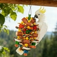 thumbnail image 6 of Bird Toy, Wooden Chewing Toy For Bird Cages, Beige - Natural Materials, Durable Design For Parrots, Budgies, Cockatiels - Ideal For Pet Birds' Enrichment, Cage Accessories, 6 of 6