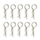 thumbnail image 3 of 20 / Juego de pasadores de clips de cuerpo universales para 1: 6 1: 8 Pta Zulema Clips de cuerpo RC, 3 of 6