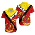thumbnail image 5 of Camisetas hawaianas con estampado 3D del escudo de armas de África Tigray y patrón africano para hombre, moda urbana, ropa de calle, camiseta de manga corta, 5 of 5
