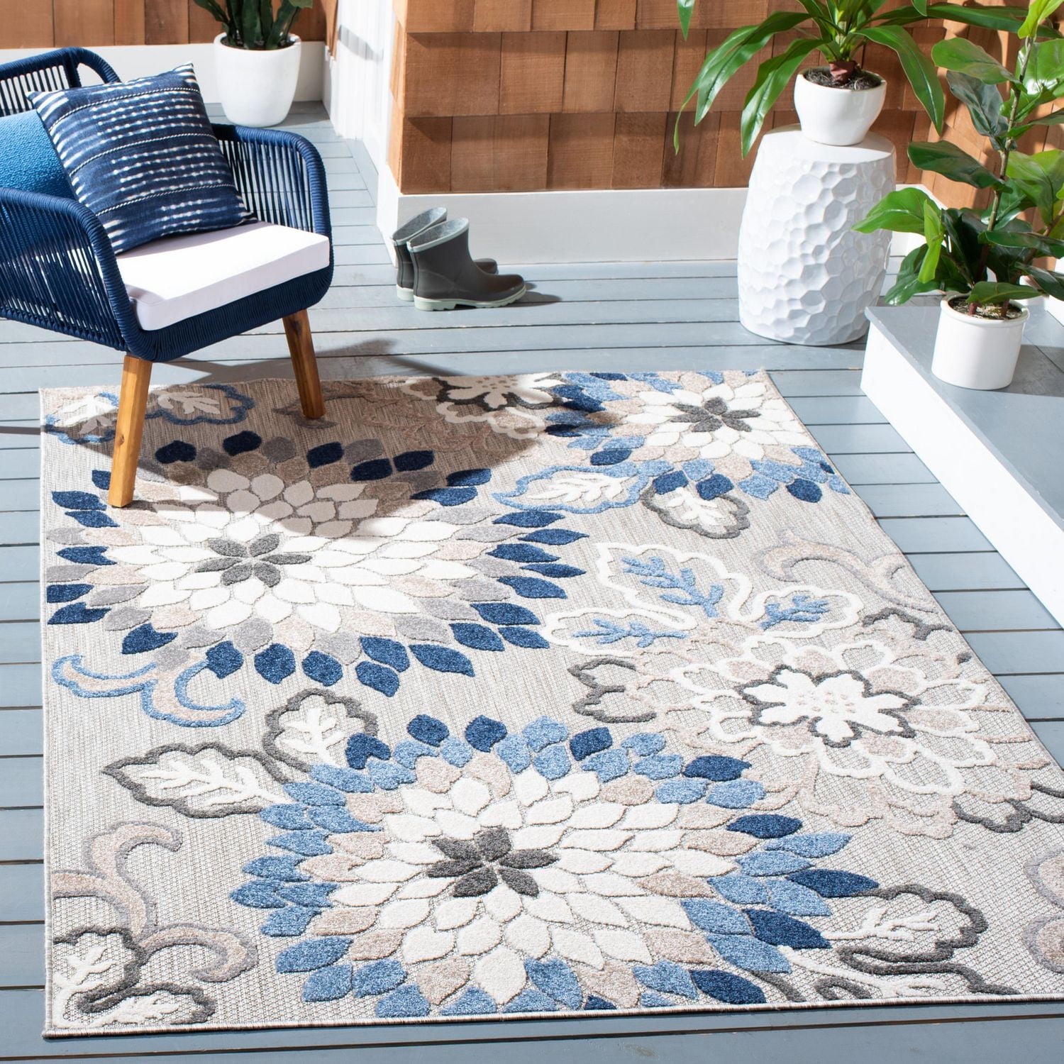 Safavieh Cabana Sophie Floral Outdoor Area Rug