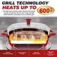 thumbnail image 3 of Rocket Chef Turbo Grill Microwave Grill Cookware with Ceramic Nonstick Plate, Vented Lid and Recipe Guide, 3 of 8