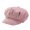 Hot Pink, variant on Pink Visors Vintage Women Winter Solid Hat Beret Cap Korean Painter Newsboy Berets