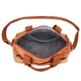thumbnail image 6 of PULLIMORE Nylon Tote Bag for Women Crossbody Shoulder Bags Messenger Purse Top Handle Satchel Handbags for Travel Work, Orange, 6 of 9