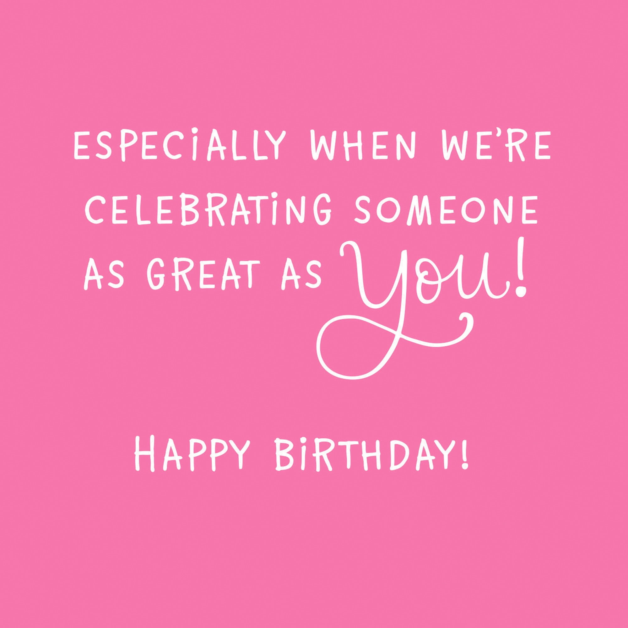 Hallmark Birthday Card (The Perfect Excuse to Be Fancy)