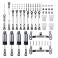 thumbnail image 1 of Tholdsy Metal Spare Parts Built-in Spring 1/16 Scale for WPL Truck Hobby Modified  Kits de construcción modelo Plata, 1 of 1