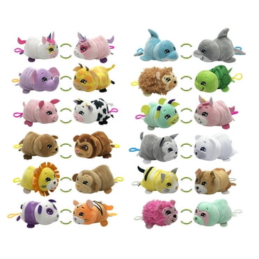 FlipaZoo Soft Stuffed Animals and Plush Toys, Multicolor, 5.00 x 3.00 x 2.50 Inches, 4 oz
