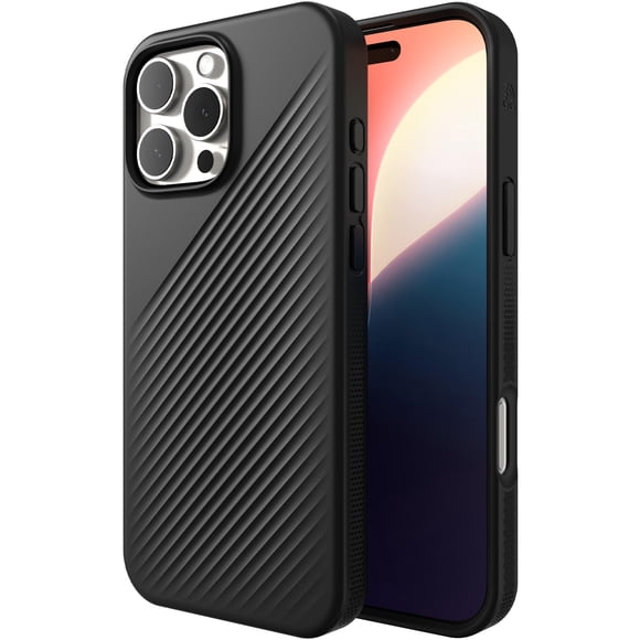 Funda ZAGG Luxe Snap para iPhone 16 Pro Max con MagSafe negra