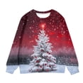 thumbnail image 4 of Gubotare Kids Sweatshirt Tops Toddler Baby Girls Birthday Baby Party Sweatshirt Long Sleeve Shirt 4T 5T(Silver, 4-5 Years), 4 of 4