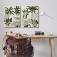 thumbnail image 3 of Stupell Industries Tropical Trees & Monkeys Plants & Flowers Painting Wrapped Canvas Art Print Wall Art, 24 x 36, Set of 2, 3 of 8
