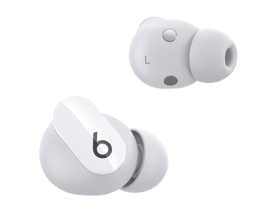 Pre-Owned Beats by Dr. Dre ANC Bluetooth Water-Resistant Earbud Headphones Type, White