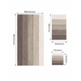 thumbnail image 4 of Brown Beige Ombre Towel Set of 3, Soft Microfiber Bath Towels, Hand Towel, Washcloths, Farmhouse Vintage Wooden Striped Quick-Dry Absorbent Towels for Bathroom Kitchen Hotel Beach Gym Spa, 4 of 7